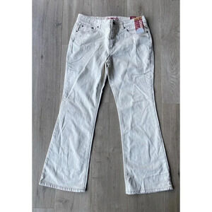 Faded Glory Stretch Bootcut Womens Jeans‎  Size 12P Fruit Khaki